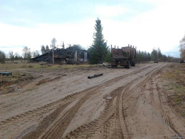Заброшенные строения в Нюмыде
