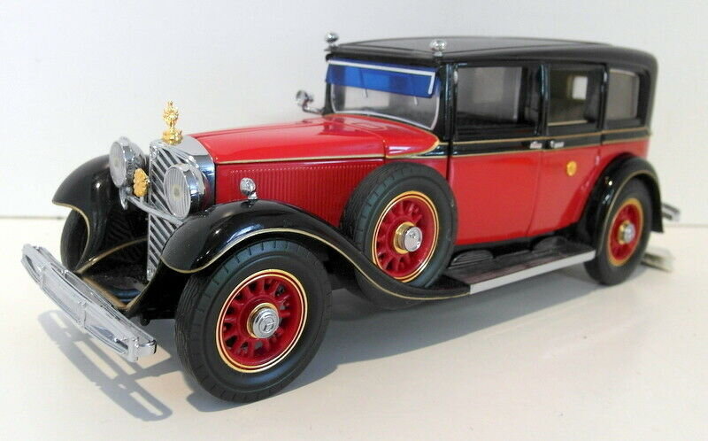  Год постройки 1935(Германия),кол-во мест 7;двигатель: число цилиндров-8,рабочий объём-7655 кубических см,мощность 150 л. с./110кВт при 2800об/мин;число переда-3;длина-5600 мм,ширина-1840,высота-1830;колея 1500мм;снаряженная масса-2700 кг,наибольшая скорость -150 км/ч; расход топлива-29л/100 км