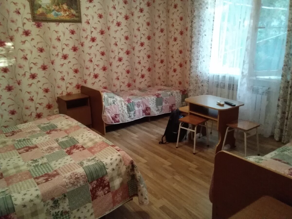Наша комната в первый день отдыха на полдня