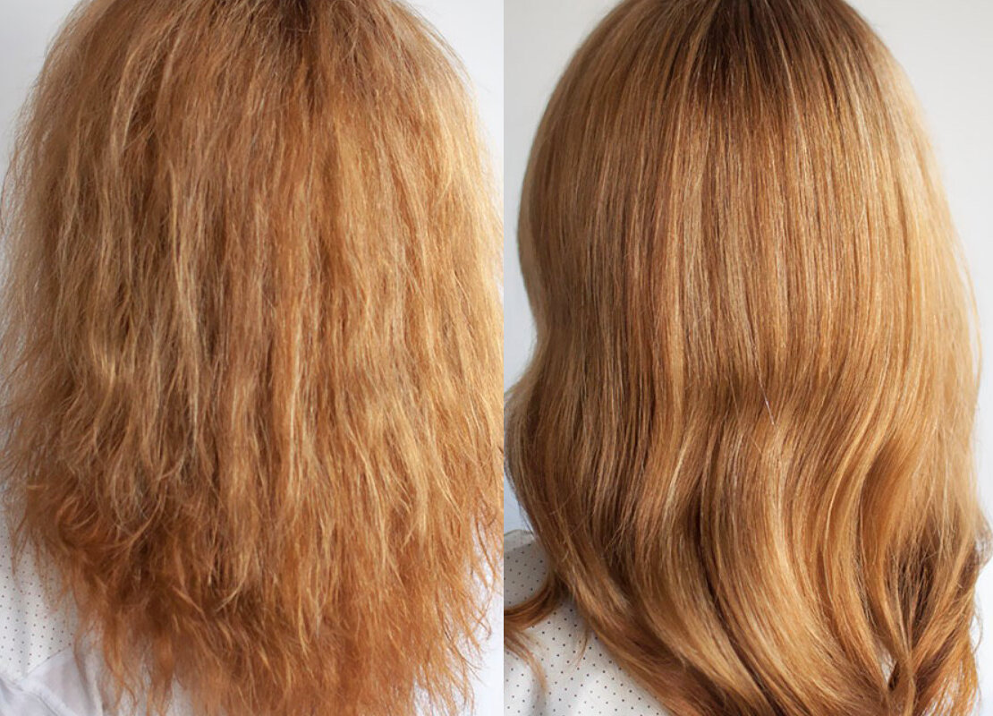Стрижки для поврежденных волос фото до и после