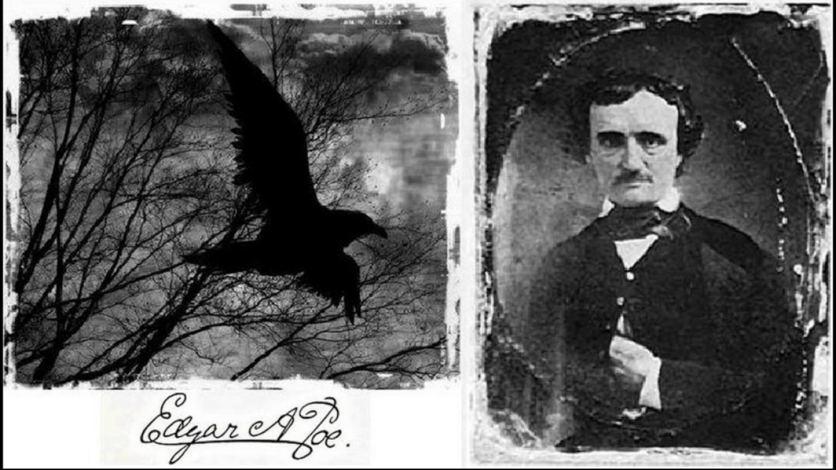 The raven edgar allan poe. Стихотворение ворон Эдгара по.