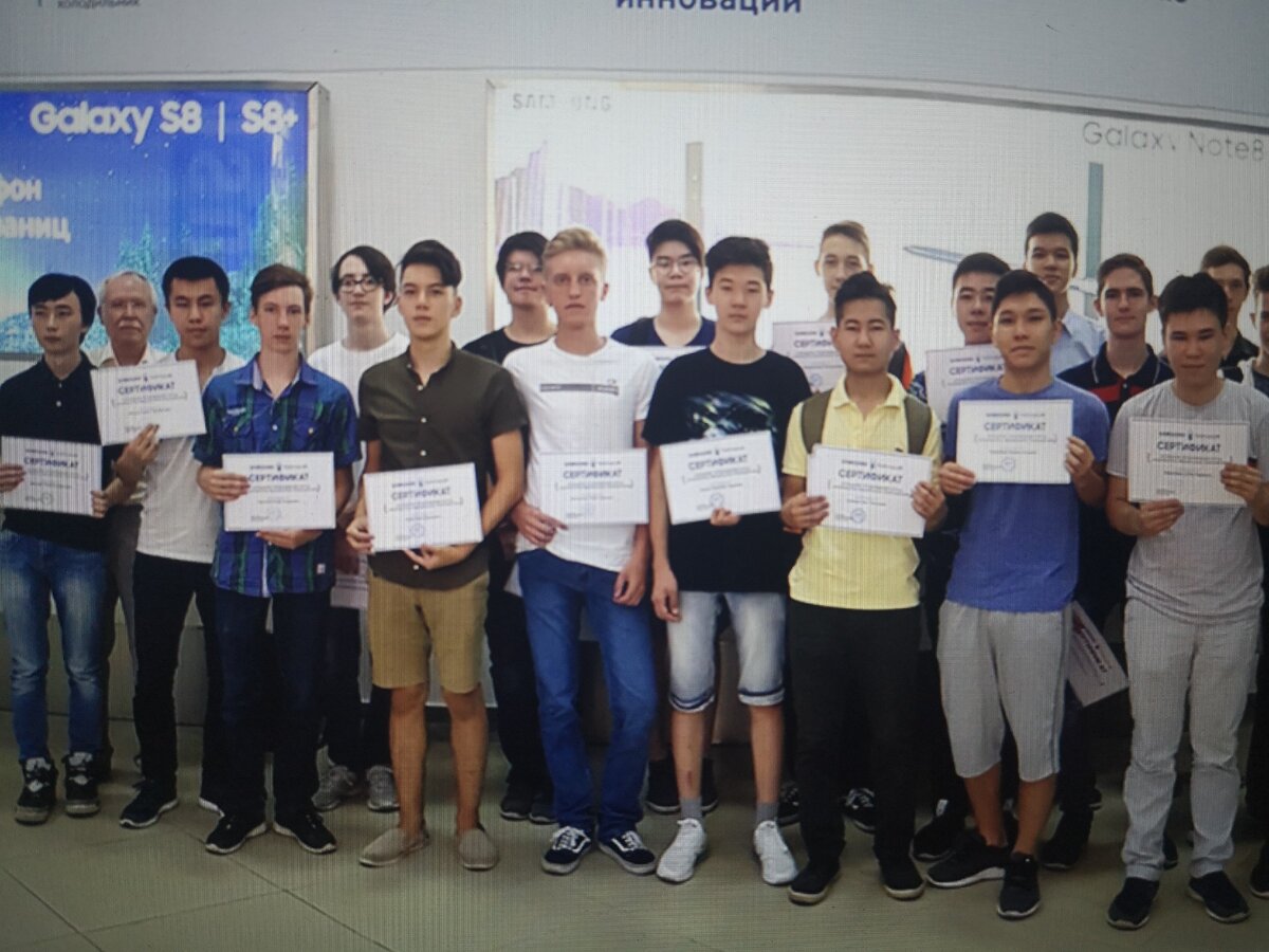 Выпускники Samsung Coding Lab
