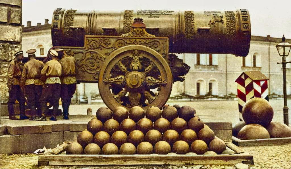 Как выглядит царь пушка в москве