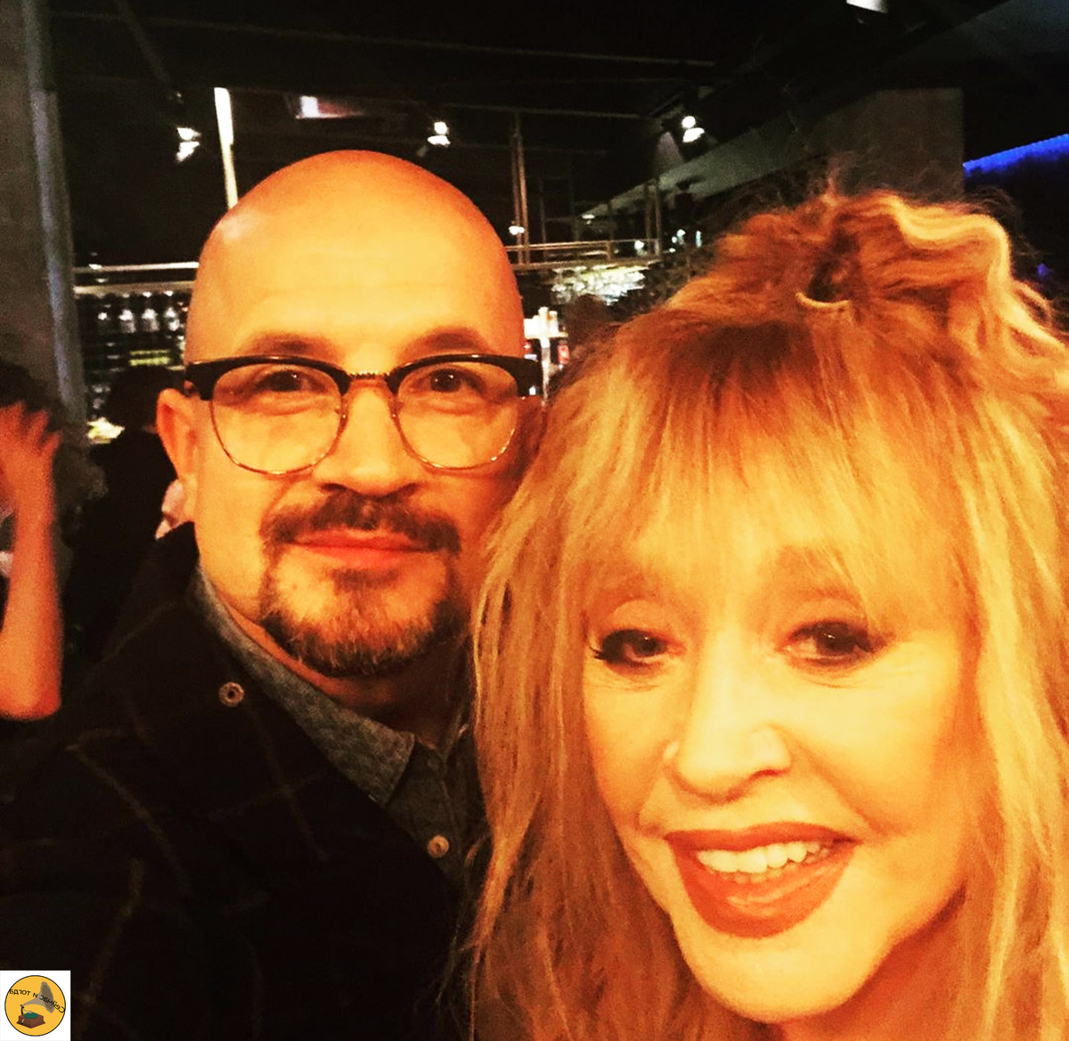 Селфи с Аллой Пугачевой и Егора Дружинина 