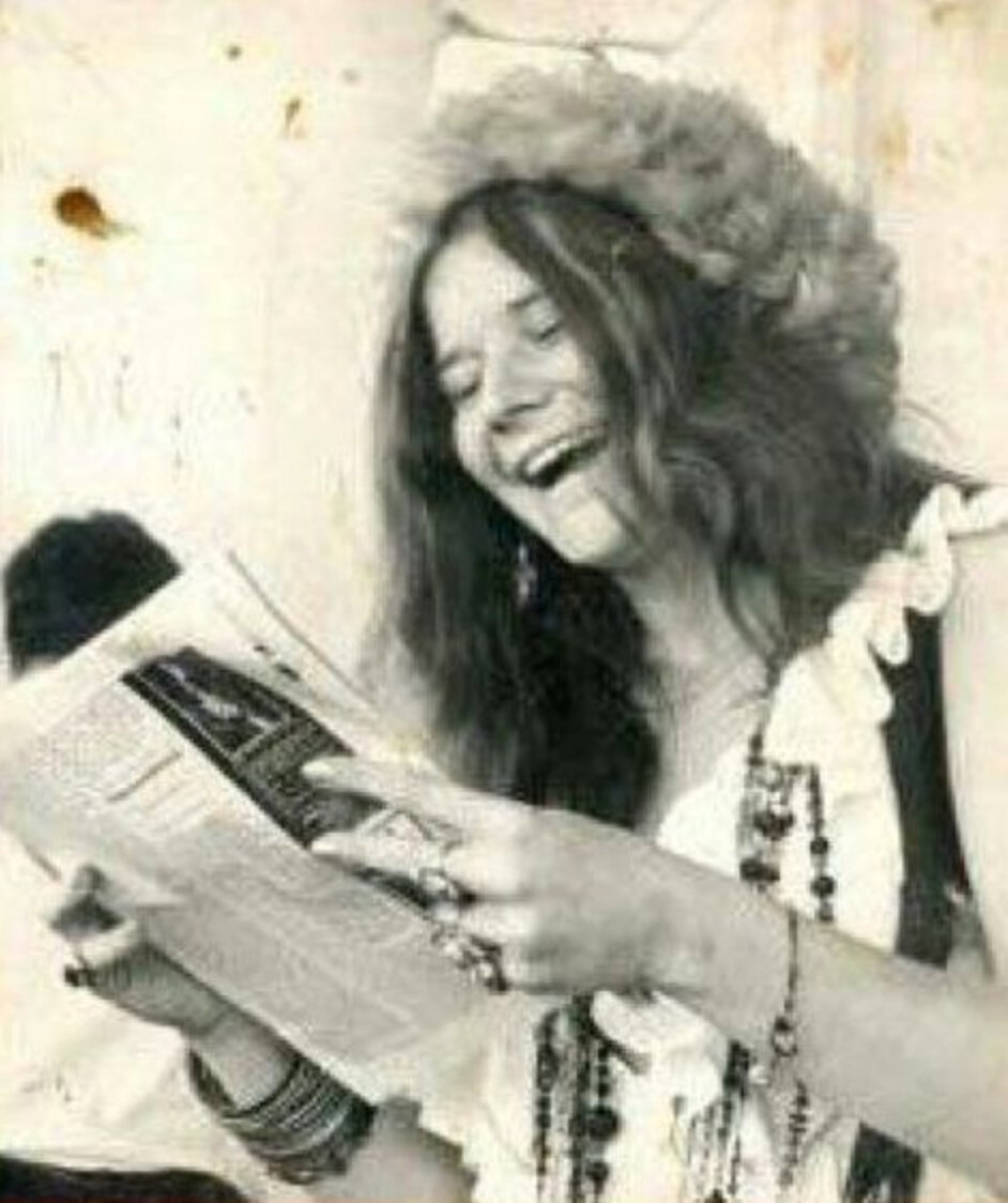 Дженис Джоплин читает "Советскую Россию"