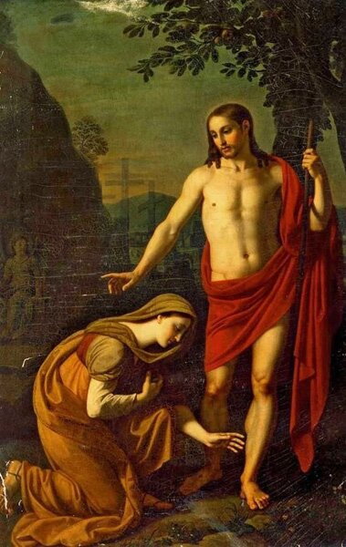 Явление Христа Марии Магдалине. Егоров А.Е., 1818 г. 