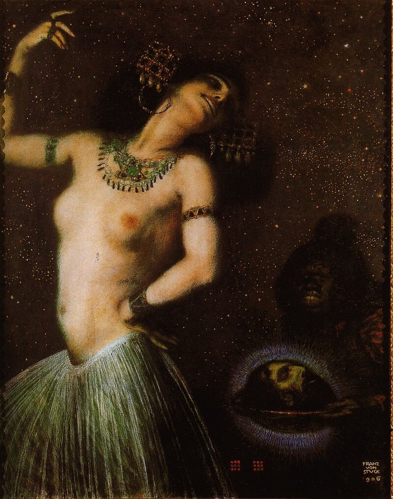 Франц фон Штук. "Саломея" 1906.