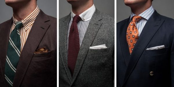 Варианты рубашек с разными воротниками