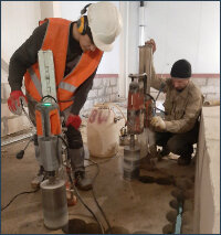 Алмазная резка и бурение (сверление)