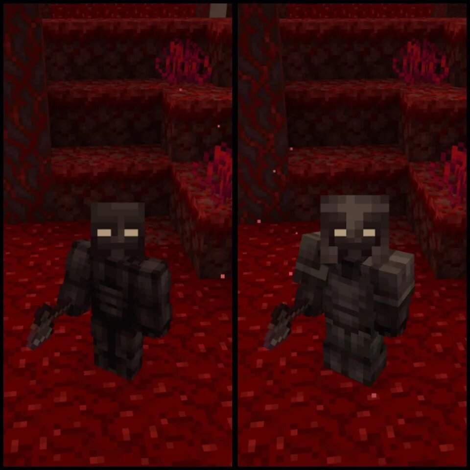 Вид с бронёй и без 