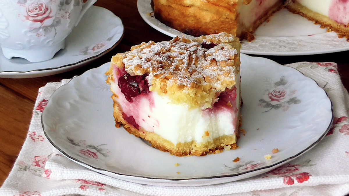 Потрясающий Песочный Пирог с нежнейшей начинкой!Пошаговый рецепт с фото и видео