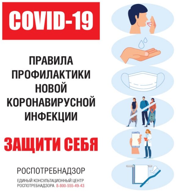 Профилактика распространения COVID-19