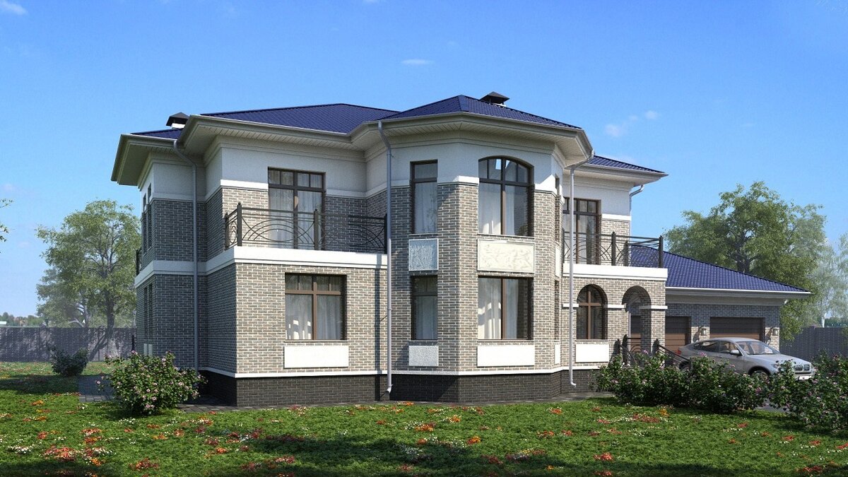 "Туманный альбион" Проект дома - KR - 342