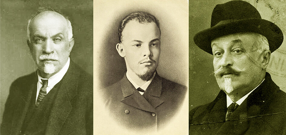 Богораз, Ульянов и Волькенштейн