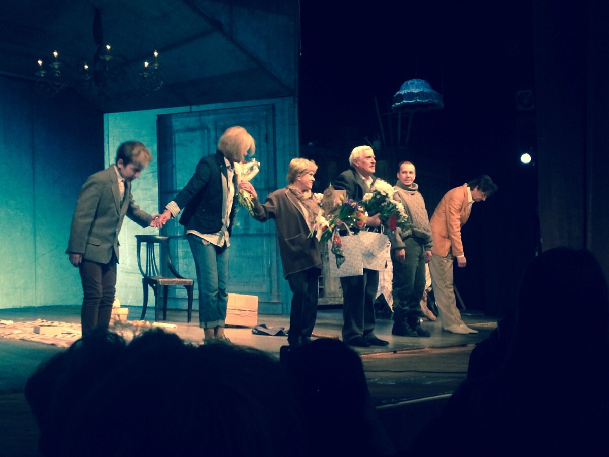 Спектакль БДТ «Лето одного года», в ролях О. Басилашвили и А. Фрейндлих, 2017г.