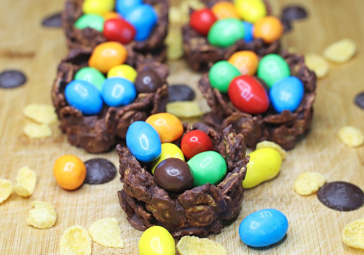 Шоколадные гнезда