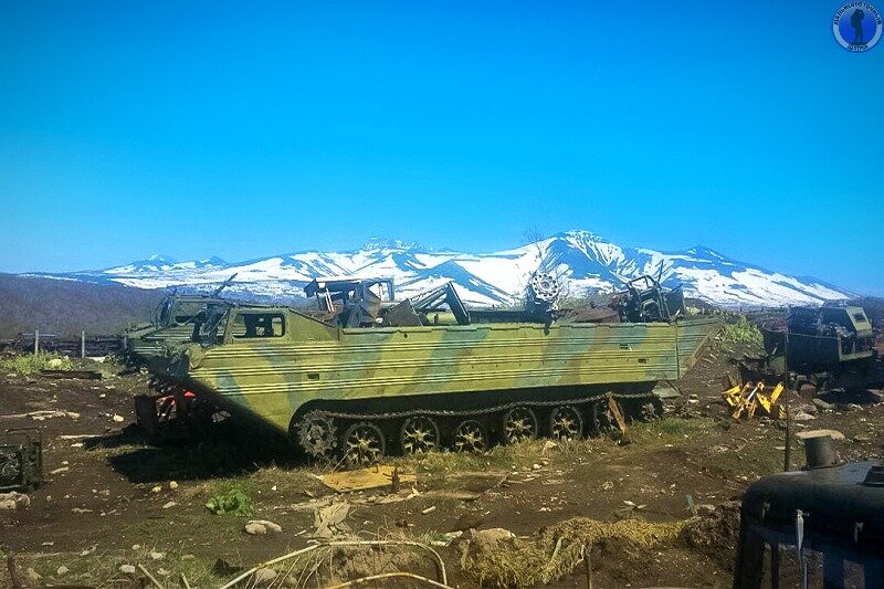 Воинская часть на острове итуруп