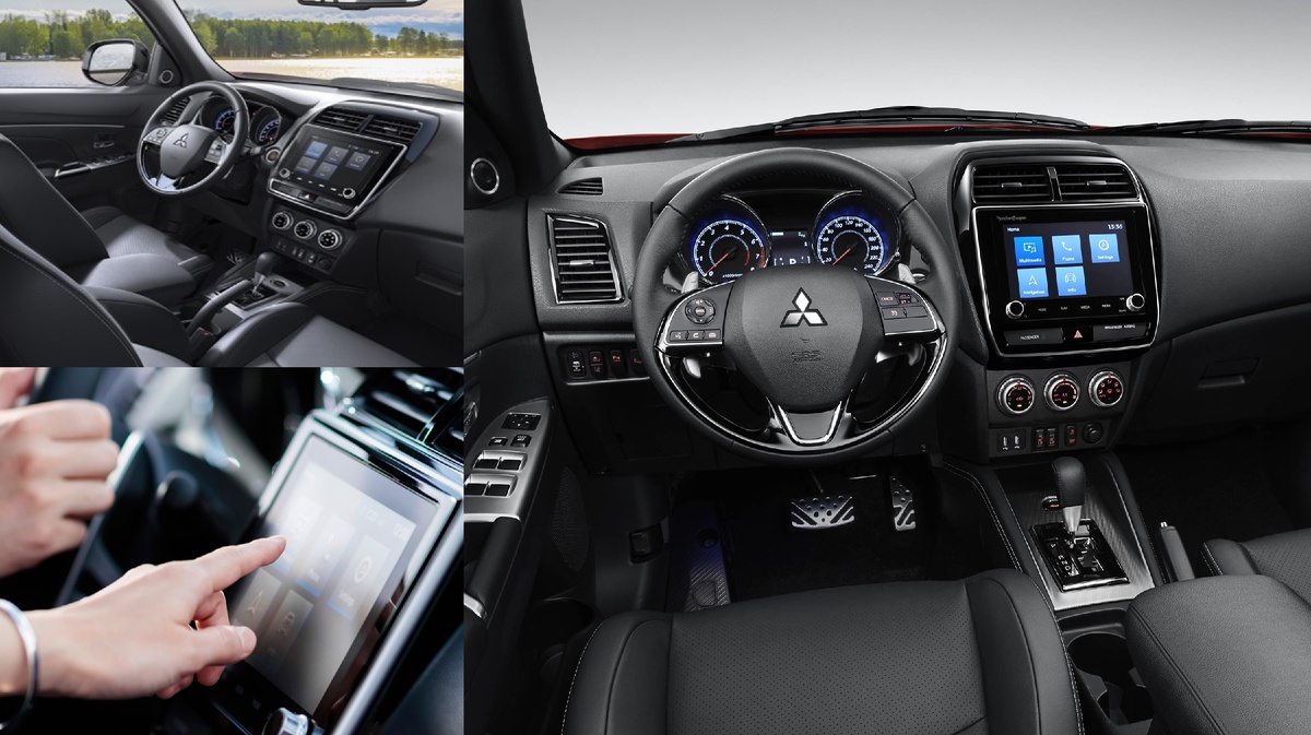 Интерьер и мультимедийная система ASX 2020.