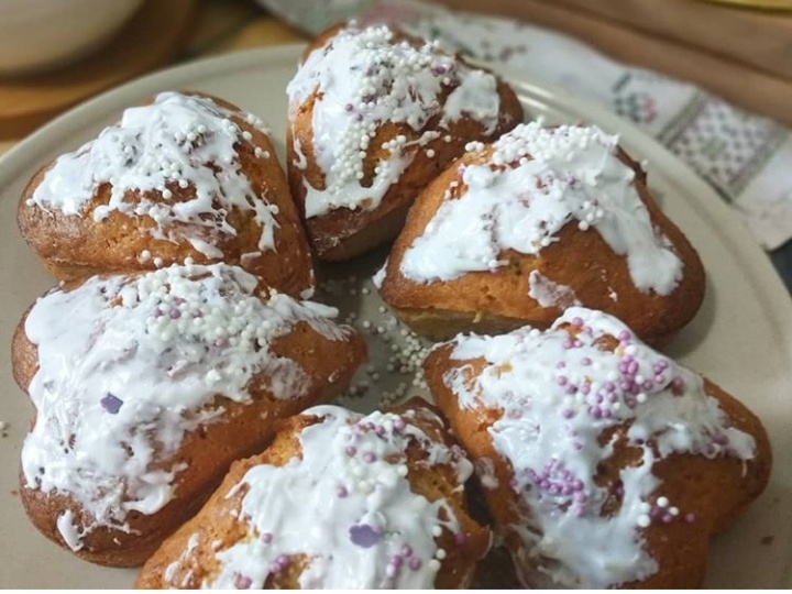 Морковные кексы