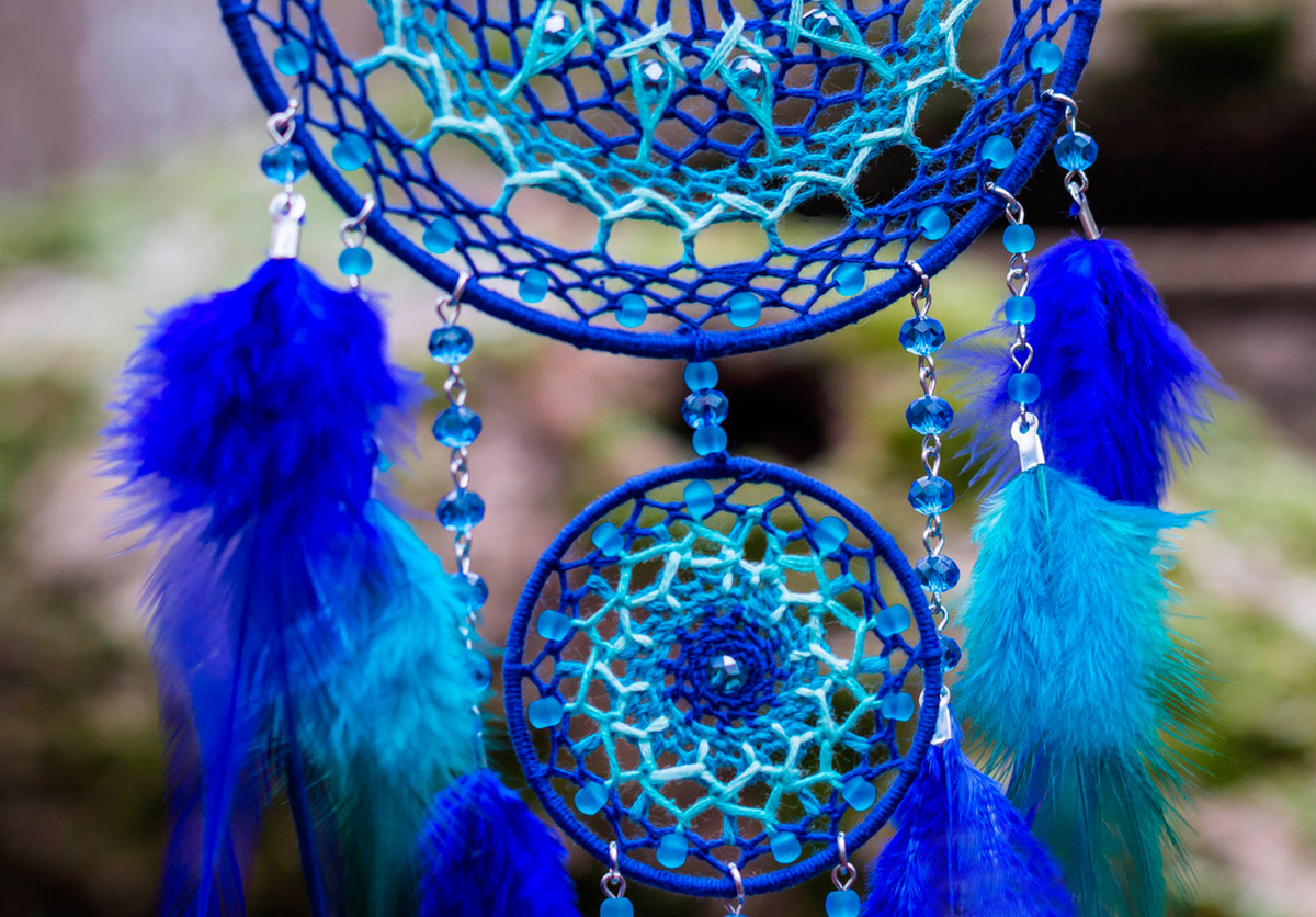 История амулета ловец снов восходит к племенам американских индейцев
