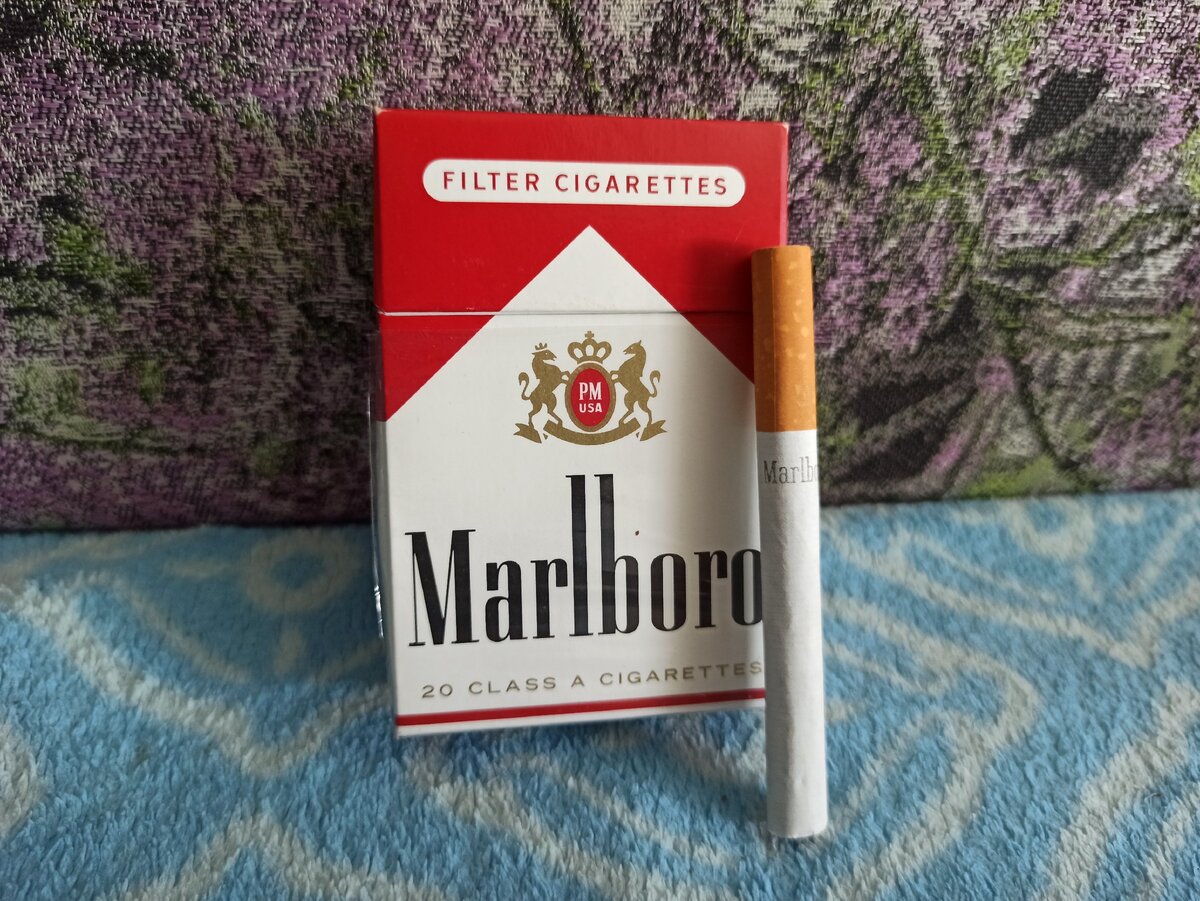 Сигареты Мальборо красные американские