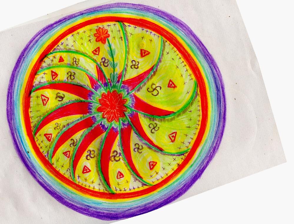 Мандала «Сто желаний» плюс список желаний