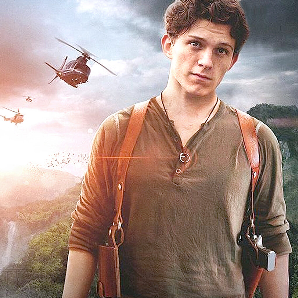 Как называется новый том. Том Холланд Uncharted. Uncharted с Томом Холландом. Том Холланд Нейтан Дрейк Uncharted. Нейтан Дрейк в роли Тома Холланда