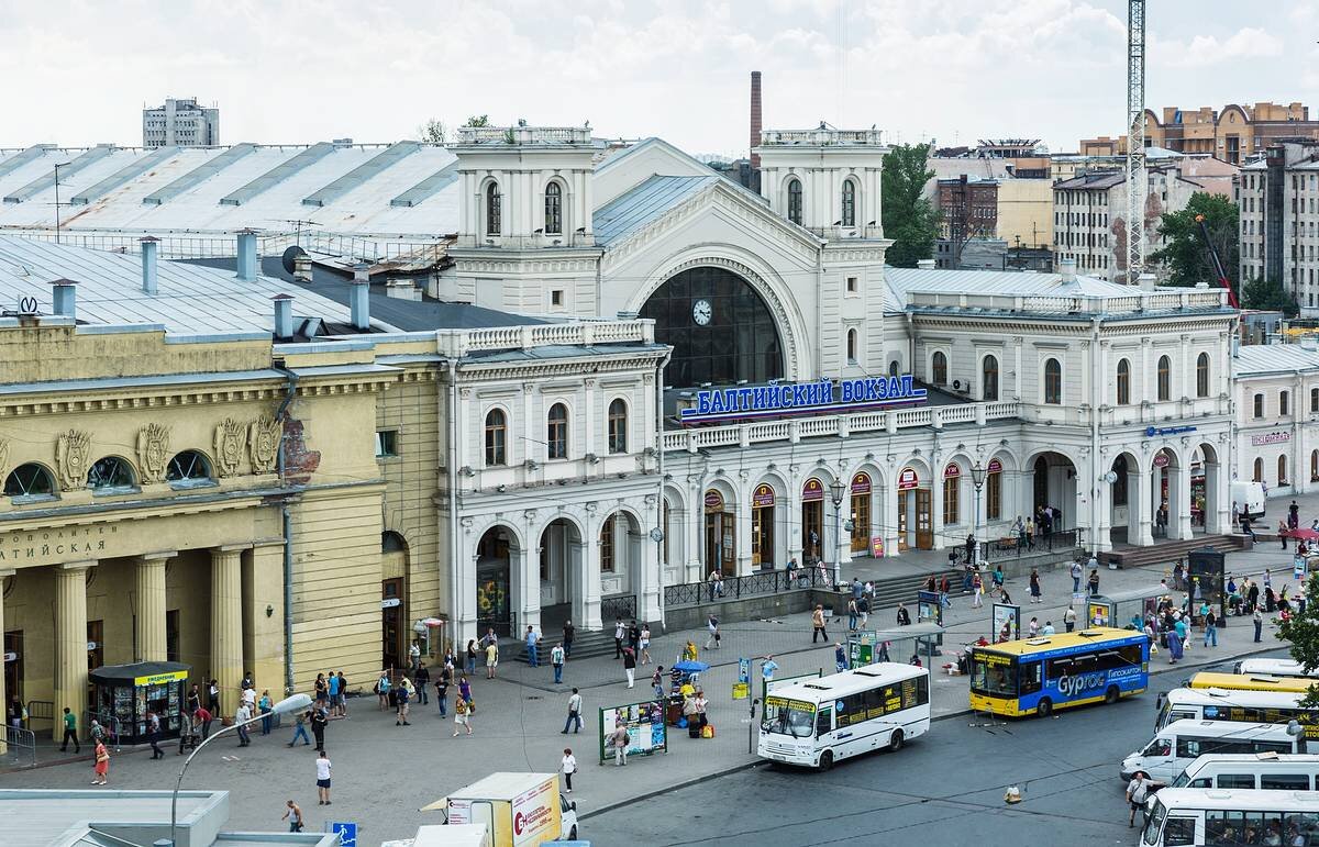 Балтийский вокзал санкт петербург фото