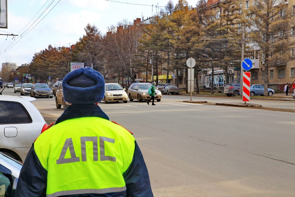В ноябре сотрудники новосибирской Госавтоинспекции усилят контроль пешеходных переходов