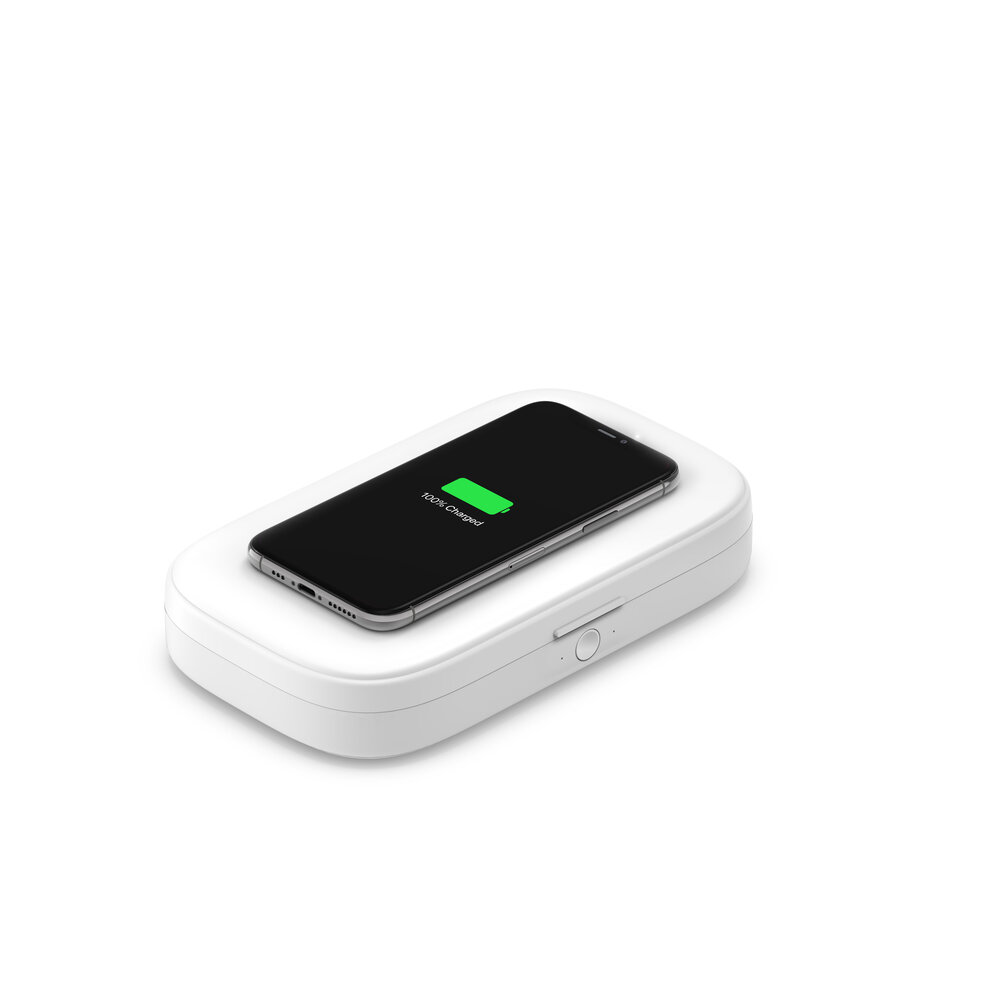 Boost-Charge UV Sanitizer + Wireless Charge