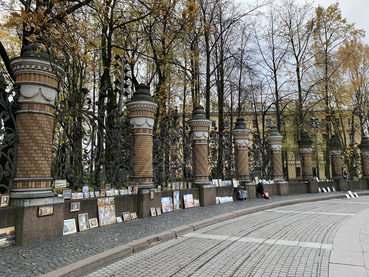 михайловский сад в санкт петербурге