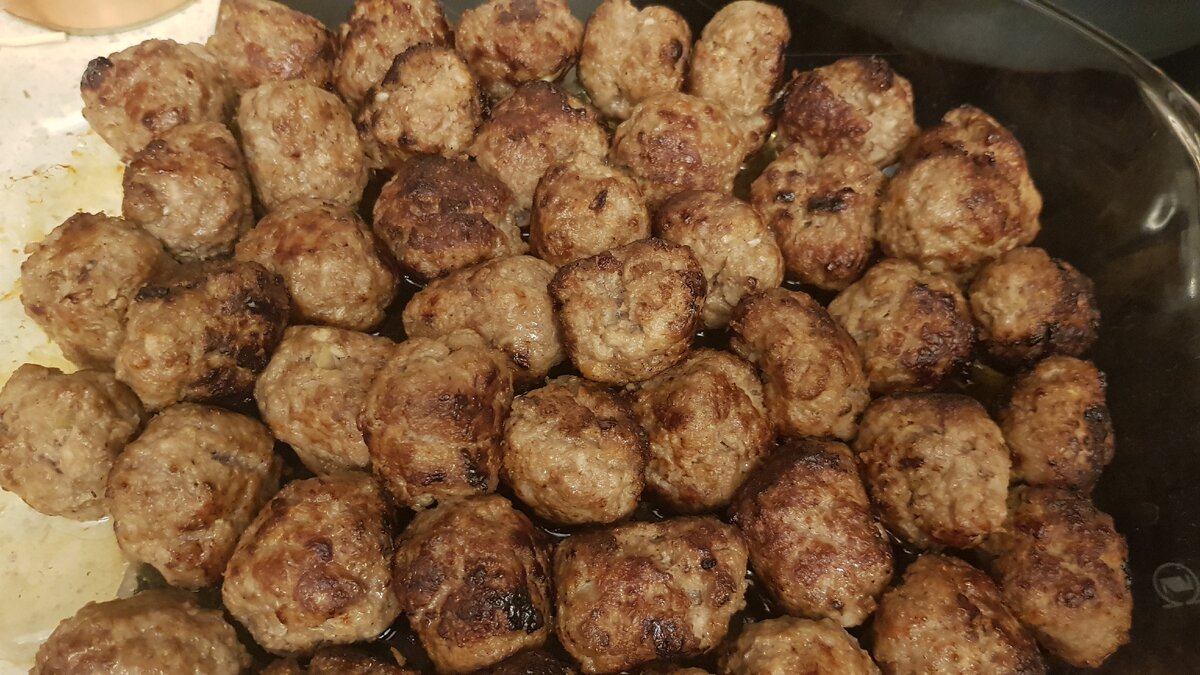 Фрикадельки по рецепту из Икеа