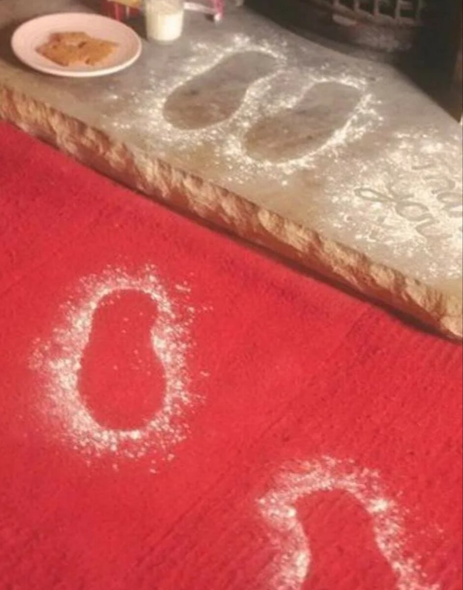 Следы Дедушки Мороза 