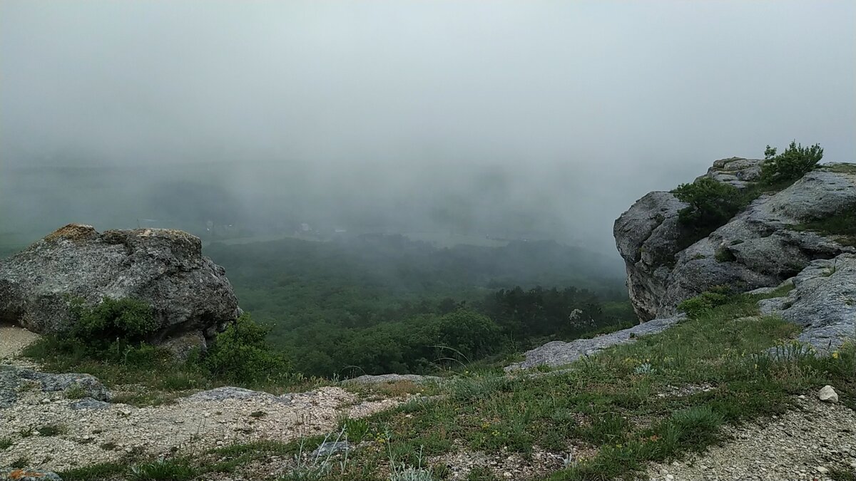 Вскрытый купол пещеры Тешкли-Коба. Фото автора