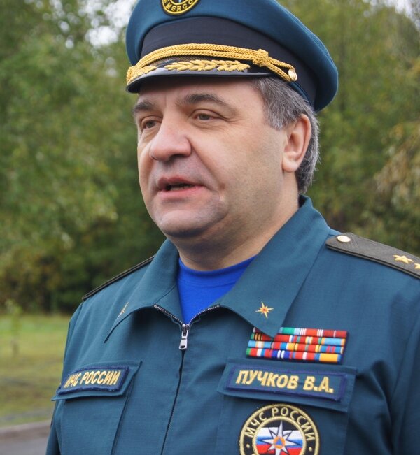 Где сейчас министр пучков. Пучков министр МЧС.