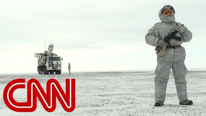Милитари-Арктика   Фото:  Youtube.com/CNN