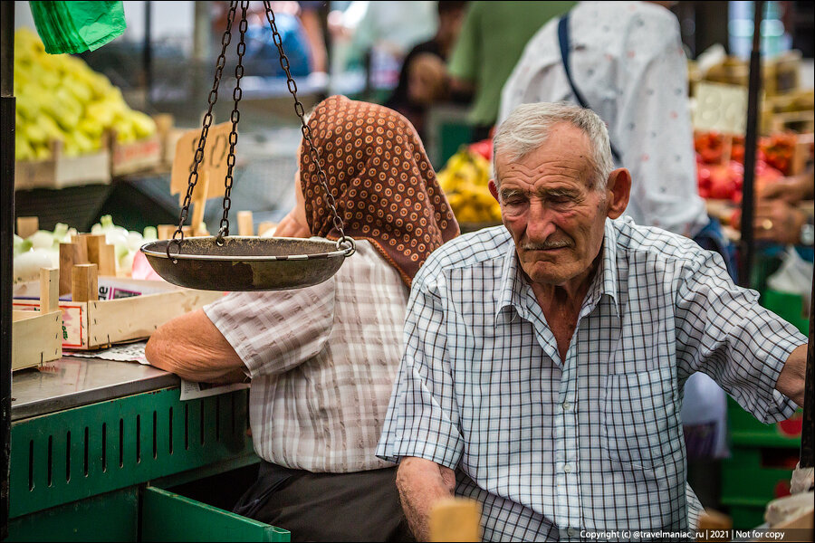 Колхозный базар. Колхозный рынок.