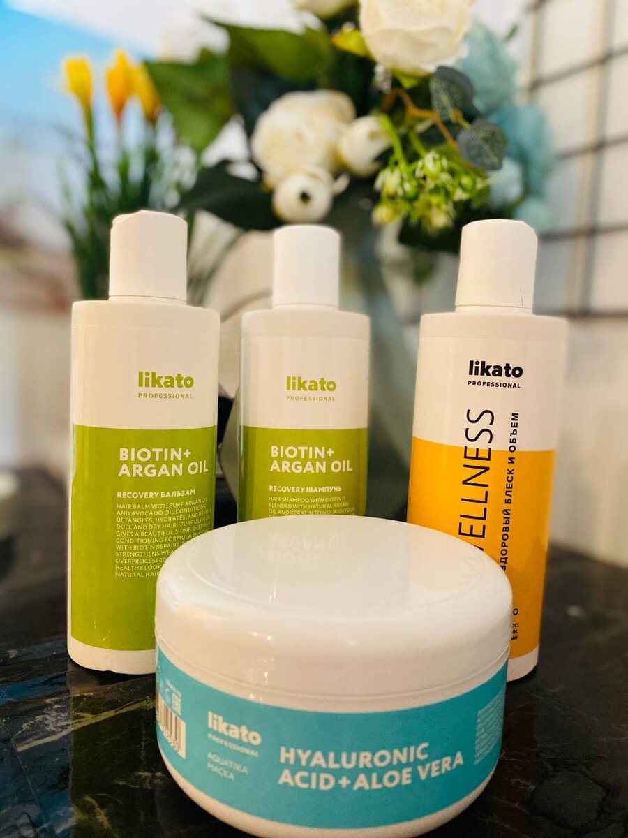 Комплекс для волос от likato professional.