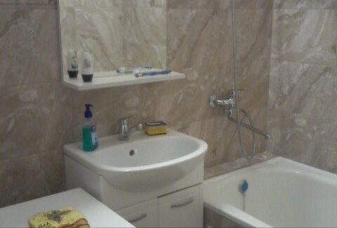 Санузел в гостевом доме.