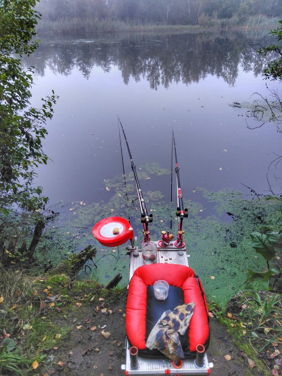 Посадочное место вместе со снастями