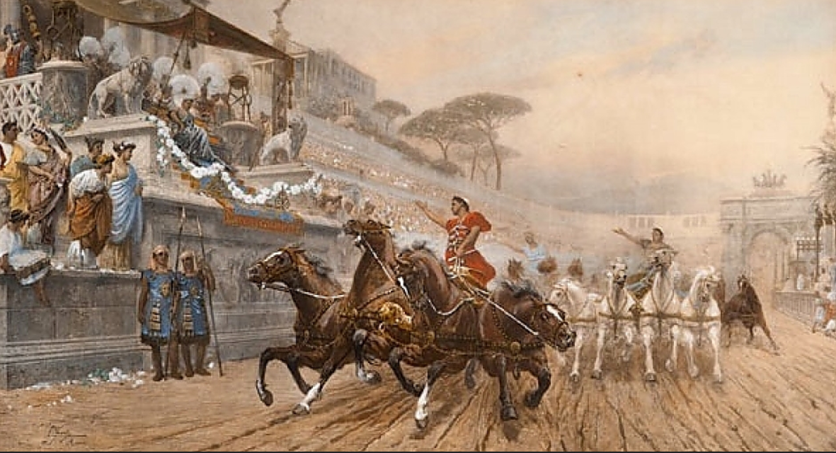 Этторе Форти. "Гонка на колесницах"