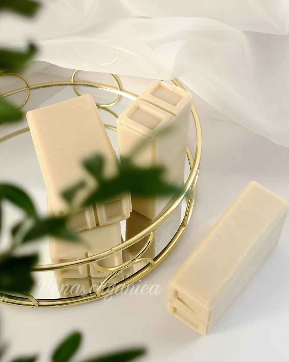 Мыло ручной работы "Белый хлопок" 