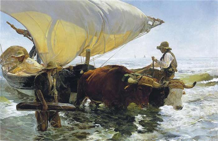 
Возвращение с рыбалки, 1884