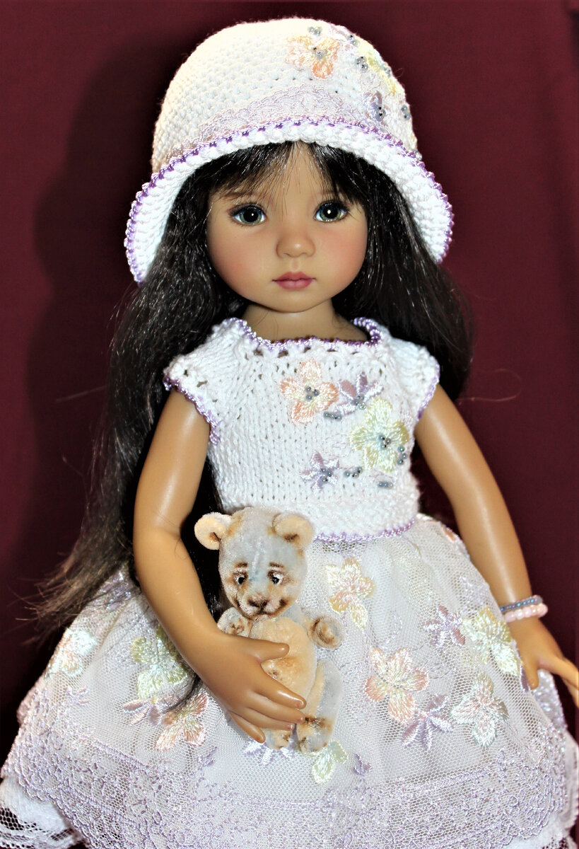 Аутфит "Летний ветерок", куколка Little Darling 35 см ростом. Фото и работа автора