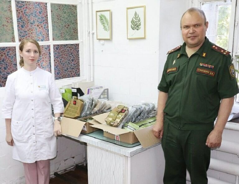    Оренбургские военные следователи передали уникальные медикаменты защитникам Донбасса Белов Михаил Александрович