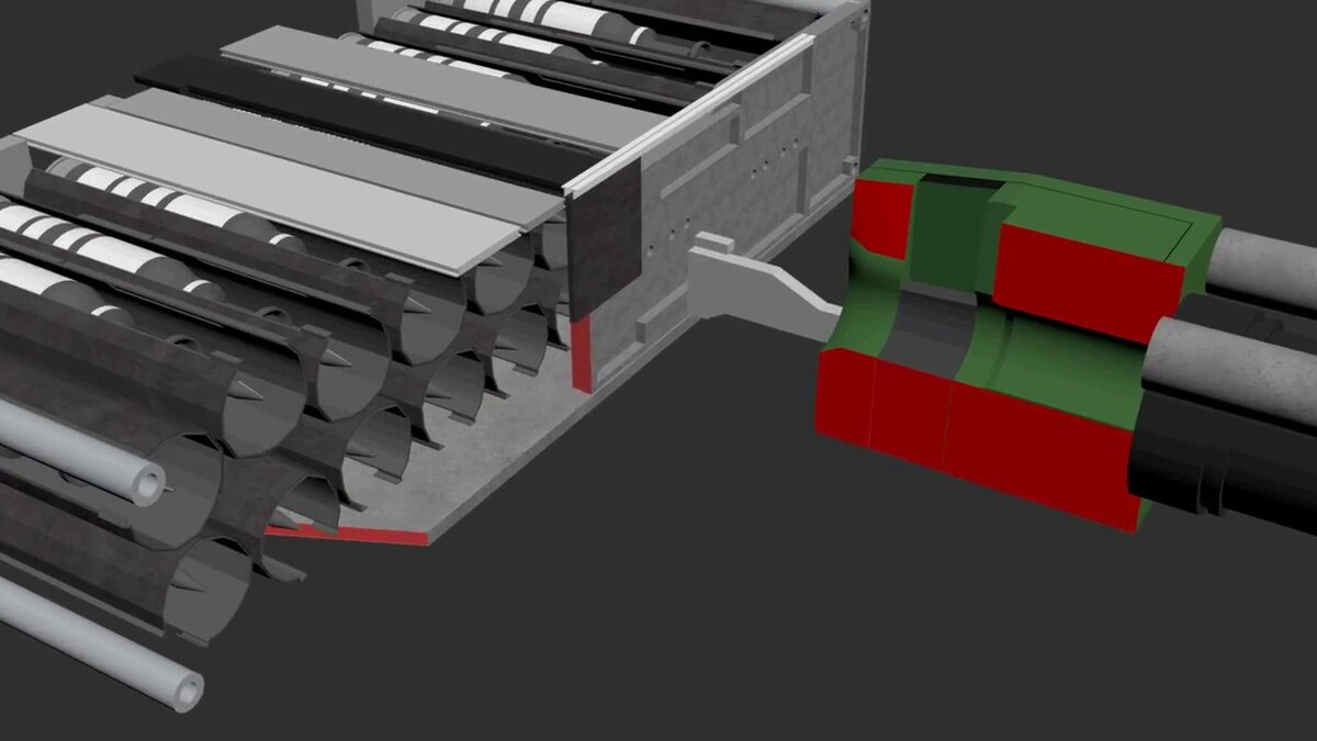 автомат заряжания а танке Леклерк