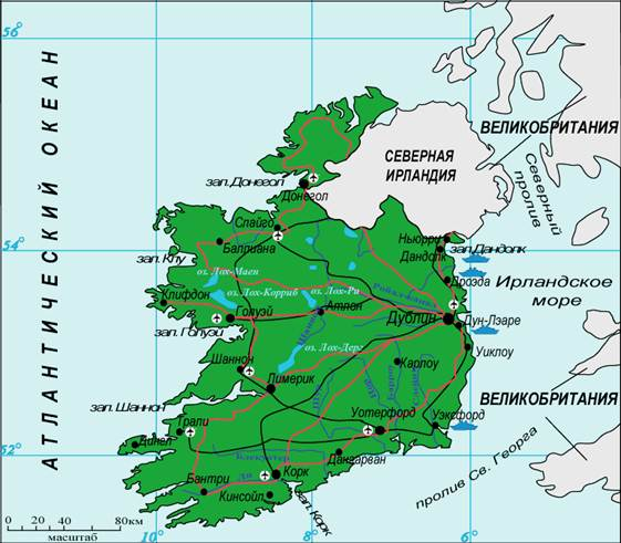 Ireland огэ. Северная Ирландия географическое положение. Столица Ирландии на карте. Ирландия политическая карта.