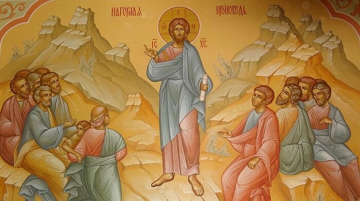 Икона "Нагорная проповедь Иисуса Христа". Фото из открытых источников. 