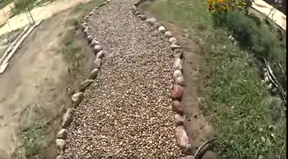 Дорожки. Результат работы.