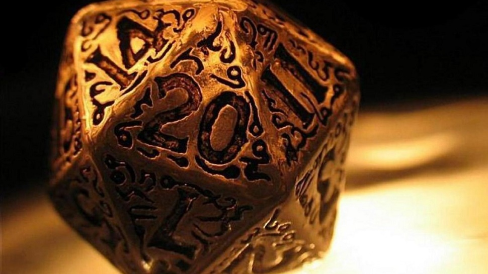 A d20 in it's natural habitat